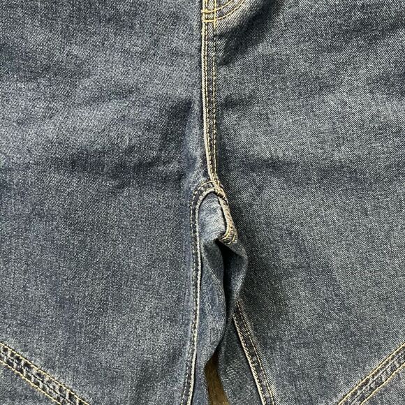 Future Collective x Reese Blutstein Western Seamed Denim Straight Pants Size 10 - Picture 10 of 14